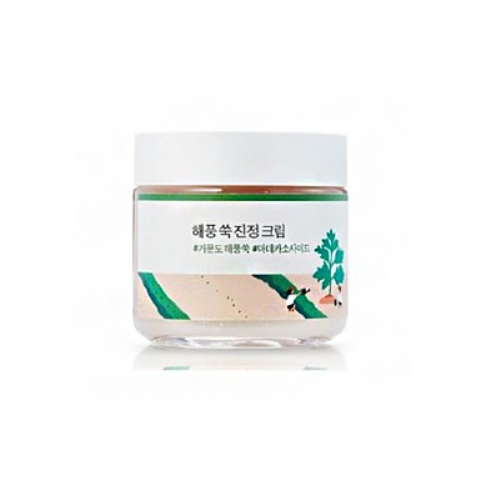 Лёгкий успокаивающий крем с полынью Round Lab Mugwort Calming Cream